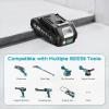imageSeesii 21V 2000mAh Original Rechargeable Battery Compatible with All Tools Impact Wrench Mini Chainsaw Pole Saw Pruning Shears LongLasting Battery Life Safe and Fast Charging