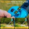 imageSEESII Cordless Hedge Trimmer and Leaf Blower Combo 2 Pcs 40Ah Batteries Electric Handheld Bush Trimmer with 20quot DualAction Blade Lightweight Brushless Blower with 2 Speed Modes for Yard Garden