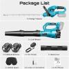 imageSEESII Cordless Hedge Trimmer and Leaf Blower Combo 2 Pcs 40Ah Batteries Electric Handheld Bush Trimmer with 20quot DualAction Blade Lightweight Brushless Blower with 2 Speed Modes for Yard Garden