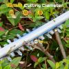 imageSEESII Cordless Hedge Trimmer for Garden Electric Handheld Bush Trimmer with 2 Pack 4000mAh Batteries  20quot DualAction Blade Rotatable Handle Lightweight Hedge Cutter for Shrubs Tree Trimming