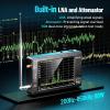 imageSeeSii TinySA Ultra Spectrum Analyzer with ZK0620dB Low Noise Amplifier 40 Inch 100kHz to 53GHz Handheld Tiny Frequency Analyzer with 32Gb Card100kHz to 800MHz MFHFVHF UHF InputModelTinySA ULTRA ZS406 with 21dB LNA