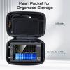 imageSeesii 4 Inch Protective Case for NanoVNAH4 ampamp TinySA ULTRA EVA Hard Shell Storage Pouch with Custom Foam for AntennaSpectrum Analyzer Waterproof Shockproof Design with Carry Strap