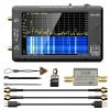 imageSeeSii TinySA Ultra Spectrum Analyzer with ZK0620dB Low Noise Amplifier 40 Inch 100kHz to 53GHz Handheld Tiny Frequency Analyzer with 32Gb Card100kHz to 800MHz MFHFVHF UHF InputModelTinySA ULTRA ZS406 with 21dB LNA