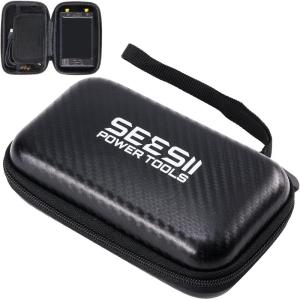 imageSeesii 4 Inch Protective Case for NanoVNAH4 ampamp TinySA ULTRA EVA Hard Shell Storage Pouch with Custom Foam for AntennaSpectrum Analyzer Waterproof Shockproof Design with Carry Strap