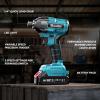 imageSEESII Cordless Impact Driver Kit 21V Max Torque 1590 Inlbs180 Nm Impact Driver Set with Two 20 Ah Batteries 14quot Hex Chuck Power Impact Driver w 20 Pcs Drill Bits 02500 RPM Variable Speed