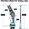 imageSEESII 2in1 Cordless Pole Saws for Tree Trimming 6 Inch Mini Electric Chainsaw with 2 x 4000mAh Batteries Battery Powered Chain Saw with Extension Pole Tree Trimmer Limb Branch Cutter PrunerBlue6 Polesaw 2000mah2000mah