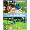 imageSEESII 6in1 Cordless Pole Saw amp Hedge Trimmer Combo Electric Mini Chainsaw with 240 Ah Batteries Extendable Tree Pruner Bush Trimmer Limb Branch Cutter Grass Shears 15Ft Long Reachpolesaw hedge trimmer