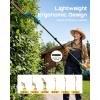 imageSEESII 6in1 Cordless Pole Saw amp Hedge Trimmer Combo Electric Mini Chainsaw with 240 Ah Batteries Extendable Tree Pruner Bush Trimmer Limb Branch Cutter Grass Shears 15Ft Long Reachpolesaw hedge trimmer