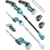 imageSEESII 6in1 Cordless Pole Saw amp Hedge Trimmer Combo Electric Mini Chainsaw with 240 Ah Batteries Extendable Tree Pruner Bush Trimmer Limb Branch Cutter Grass Shears 15Ft Long Reachpolesaw hedge trimmer
