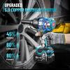 imageSEESII 2in1 Electric Pole Saws for Tree Trimming amp Impact Wrench 886 FTLBS1200Nm