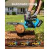 imageSEESII 40V 16Inch Cordless Chainsaw Brushless Electric Chain Saws with 240Ah Batteries amp Charger ToolFree Chain Tension Auto Oiling for Tree Trimming Wood Cutting Yard Work12inch