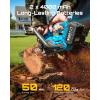 imageSEESII 40V 16Inch Cordless Chainsaw Brushless Electric Chain Saws with 240Ah Batteries amp Charger ToolFree Chain Tension Auto Oiling for Tree Trimming Wood Cutting Yard Work12inch