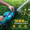 imageSEESII Cordless Hedge Trimmer for Garden Electric Handheld Bush TrimmerSEESII 6in1 Cordless Pole Saw amp Hedge Trimmer Combo