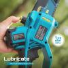 imageSEESII Electric Chainsaw Cordless 12inch Handheld Chain Saws with a 40Ah Battery Tree Saw with Toolfree Chain Tension Auto Oiling for Wood Cutting Trimming Branch2 x 4000mAh 8 Inch Brushless