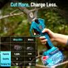 imageSeesii Electric Pruning Shears for Gardening 18 Cutting Cordless Power Pruner  Brushless Motor Dual 40Ah BatterySeesii Mini Chainsaw Cordless 6inch