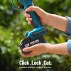 imageSeesii Electric Pruning Shears for Gardening 18 Cutting Cordless Power Pruner  Brushless Motor Dual 40Ah BatterySeesii Mini Chainsaw Cordless 6inch