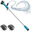imageSEESII Cordless Stick Water Pump 22 Head Battery Powered Diesel Transfer Pump 1Hour Runtime 720GPH amp 16FT Lift Portable Submersible Utility Pump for Pool Garden Pond Boat Basement RV Rain Barrels
