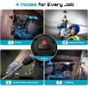 imageSeesii Heavy Duty Rotary Hammer 13 Amp 114 SDSPlus Demolition Hammer Drill for Concrete Brick amp Stone 6J Power with 4 Functions Safety Clutch amp AntiVibration Drill Bits and Chisels Included