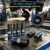 image12 Inch Drive Impact Socket Set 11Piece Metric 1024mm Professional Chromoly Steel CRMO 6Point Shallow Sockets for Impact Wrench Automotive Repair amp General Mechanic ToolsMetric Deep  11pc