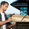imageSeesii Impact Wrench 886 Ftlbs1200Nm 12 High Torque Impact Gun with 21V 2x40Ah Battery Electric Impact Driver 2900IPM 5 Socket Cordless Impact Wrench for Home CarMowerPickupTruck RV1200Nm with Two Batteries