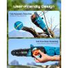 imageSEESII 2in1 Cordless Pole Saw amp Hedge Trimmer Combo 8 Electric Pole Chainsaw with 240 Ah Batteries 16Inch Extension Pole Hedge Trimmer Bush Tree Pruner Limb Branch Cutter 15ft Long ReachTrue Blue