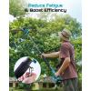 imageSEESII Universal Shoulder Strap for Cordless Pole SawLeaf BlowerHedge Trimmer Compatible with SEESII P6 PlusP6 AcePB AceP6 Bonus Black 3Pack