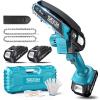 imageSeesii 13 Electric Weed Wacker amp Seesii 6inch Mini Chainsaw