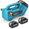 imageSeesii Cordless Transfer Pump for WaterDiesel 760GPH Selfpriming 24000mAh Rechargeable Battery Portable Electric Utility Pump for RV Garden Hot Tub Tank Pool Ponds Aquariums Rain BarrelsBlue