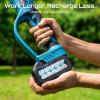 imageSeesii 2in1 Electric Pruning Shears with Pole 15Ft Reach 12 Cutting Diameter 21V 4000mAh Battery Cordless Pruner with Brushless Motor for Orchard Flower Branch Tree TrimmingLight Blue