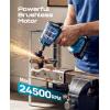 imageSEESII 40V 16Inch Cordless Chainsaw  Cordless Right Angle Die Grinder Kit 14