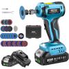 imageSEESII 40V 16Inch Cordless Chainsaw  Cordless Right Angle Die Grinder Kit 14