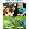 imageSEESII Cordless Pole Chainsaw Hedge Trimmer Pruning Shears with 3 Pack Chainsaw Chains