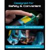 imageSEESII Flagship 8Inch Cordless Mini Chainsaw SEESII Cordless Right Angle Die Grinder Kit 14