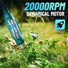 image:image2026 Upgraded Electric Weed Puller Tool 20V Battery Powered Stand Up Weeder with 2x20Ah Adjustable Handle 3Claw Steel Head Crabgrass Puller for Garden Great Gift for Mom Dad Grandma GrandpaSky Blue