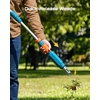 image:image2026 Upgraded Electric Weed Puller Tool 20V Battery Powered Stand Up Weeder with 2x20Ah Adjustable Handle 3Claw Steel Head Crabgrass Puller for Garden Great Gift for Mom Dad Grandma GrandpaSeesii Blue