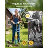 image:image2026 Upgraded Electric Weed Puller Tool 20V Battery Powered Stand Up Weeder with 2x20Ah Adjustable Handle 3Claw Steel Head Crabgrass Puller for Garden Great Gift for Mom Dad Grandma GrandpaSeesii Blue