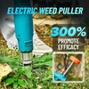 image:image2026 Upgraded Electric Weed Puller Tool 20V Battery Powered Stand Up Weeder with 2x20Ah Adjustable Handle 3Claw Steel Head Crabgrass Puller for Garden Great Gift for Mom Dad Grandma GrandpaSky Blue
