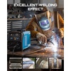 image:imageSEESII 135A MIG Welder 110V  3in1 Gasless Flux CoreLift TIGStick Welding Machine 77lbs Portable IGBT Inverter Large Digital Display Multi Process WelderBlue