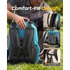 image:imageSEESII Backpack Sprayer Battery Powered LeakProof 5Gallon Dual Battery Electric Sprayer with Telescopic Brass Wand amp 7 Nozzles 100 PSI Adjustable Pressure for Weed Lawn Garden Pest Controlmedium