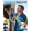 image:imageSeesii Mini Grease Gun 3 oz 4000 PSI Portable Small Grease Gun Kit with Upgraded Air Bleed Valve for Easy Priming Works with Cartridge amp Bulk Grease 4 Reinforced Couplers for Automotive MarineDark Blue