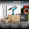 image:imageSeesii Mini Grease Gun 3 oz 4000 PSI Portable Small Grease Gun Kit with Upgraded Air Bleed Valve for Easy Priming Works with Cartridge amp Bulk Grease 4 Reinforced Couplers for Automotive MarineBlue  Black
